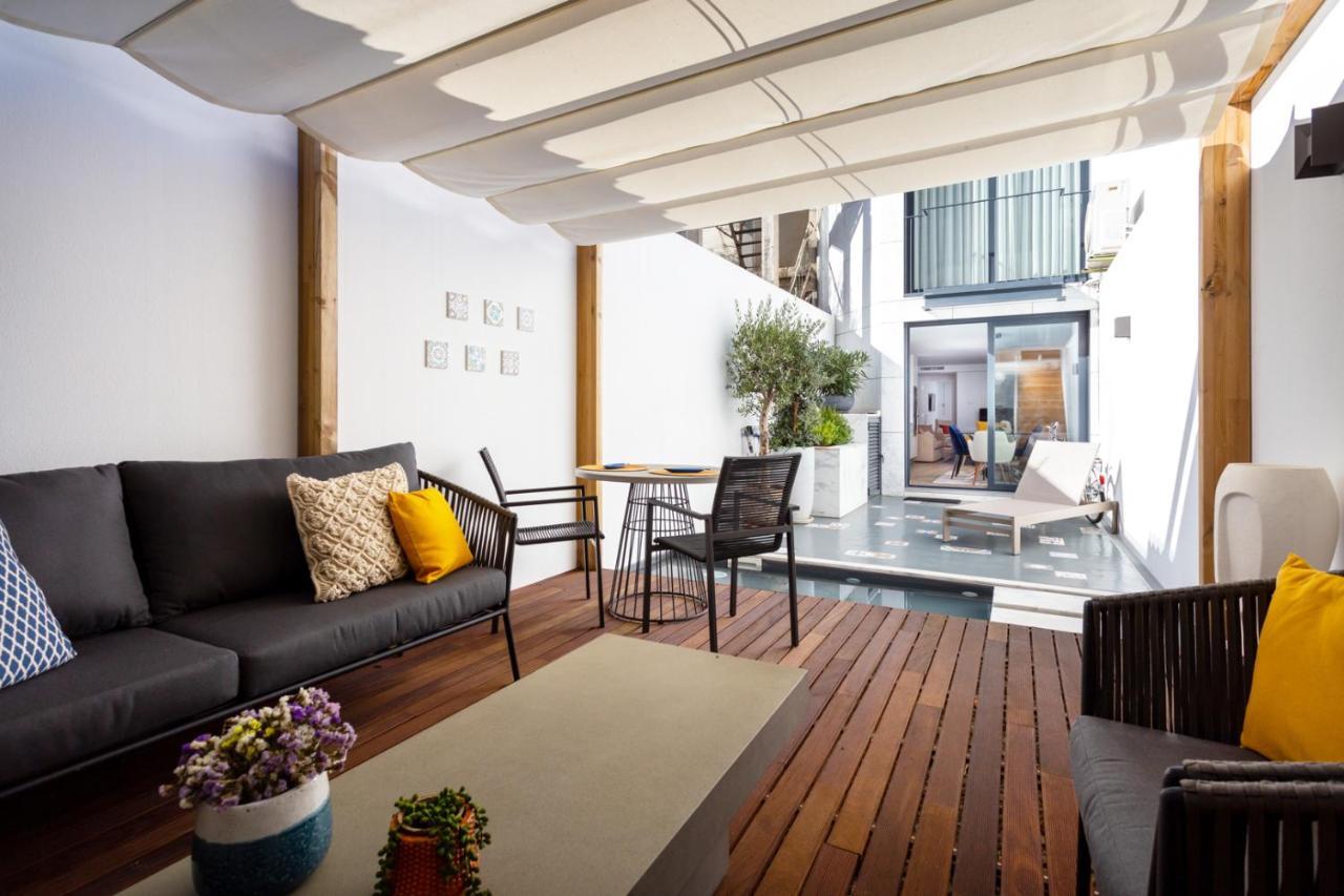 Stupendo- Two Rooms, Patio With Refreshing Pond-Center-Air Conditioning-Free Park Lisboa Dış mekan fotoğraf