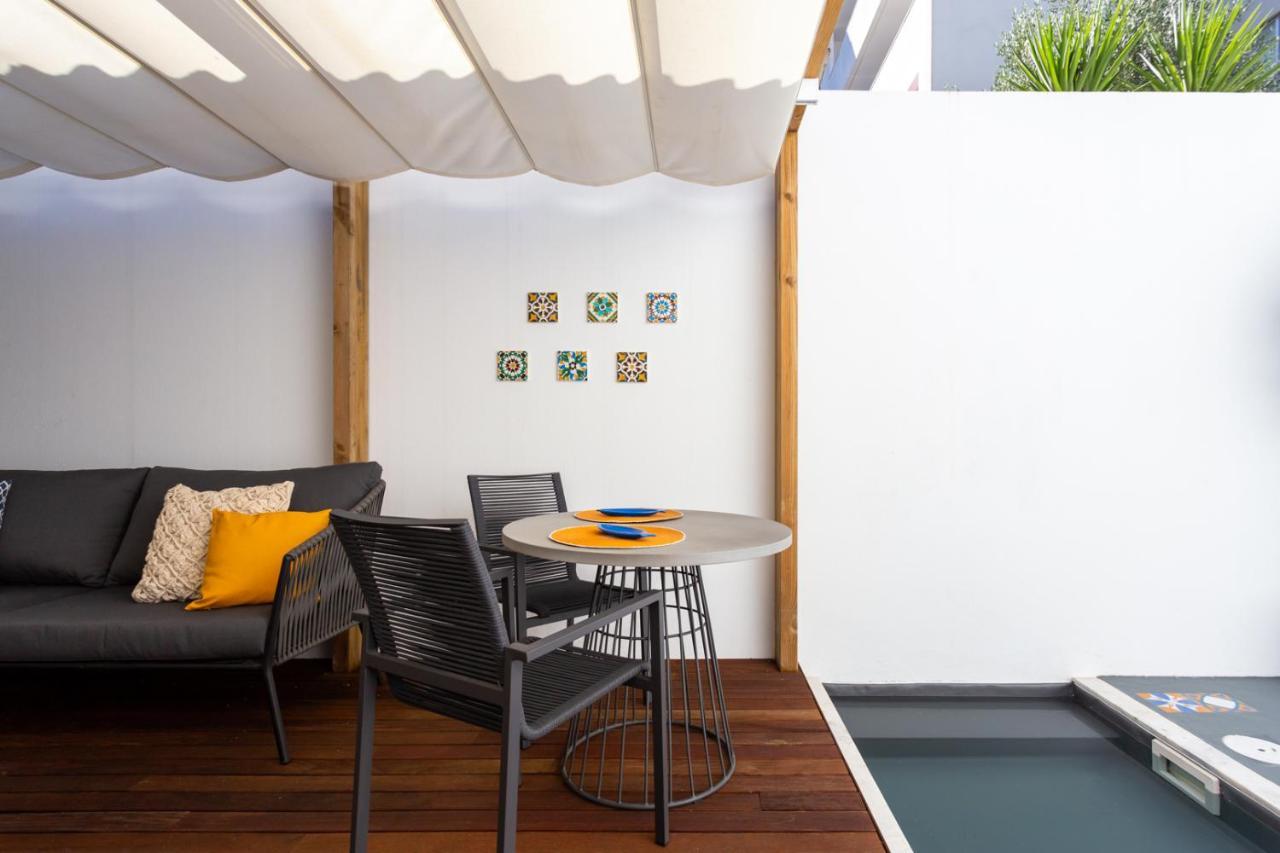 Stupendo- Two Rooms, Patio With Refreshing Pond-Center-Air Conditioning-Free Park Lisboa Dış mekan fotoğraf