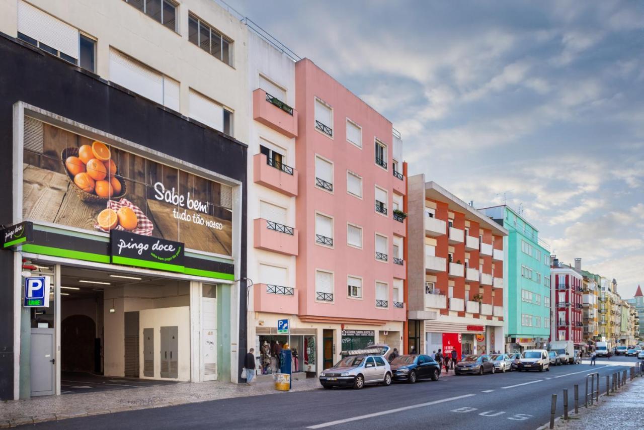 Stupendo- Two Rooms, Patio With Refreshing Pond-Center-Air Conditioning-Free Park Lisboa Dış mekan fotoğraf